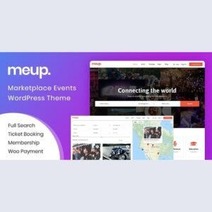 Meup - Marketplace Events WordPress Theme