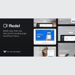 Redel - Responsive App Landing WordPress Theme