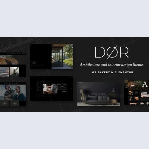 Dør - Modern Architecture and Interior Design Theme