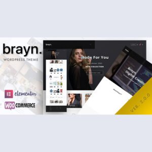Brayn - Creative Portfolio Elementor WordPress Theme
