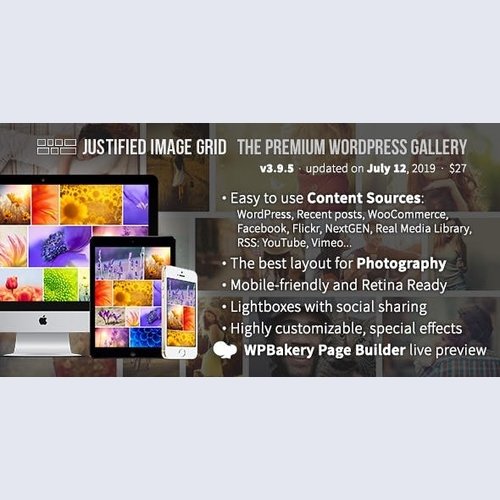 Justified Image Grid v4.1 - Premium WordPress Gallery