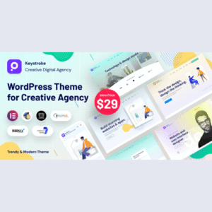 Keystroke - Creative Agency, Digital Agency WordPress Theme