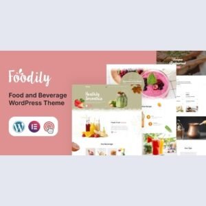 Foodily - Food and Beverage WordPress Theme