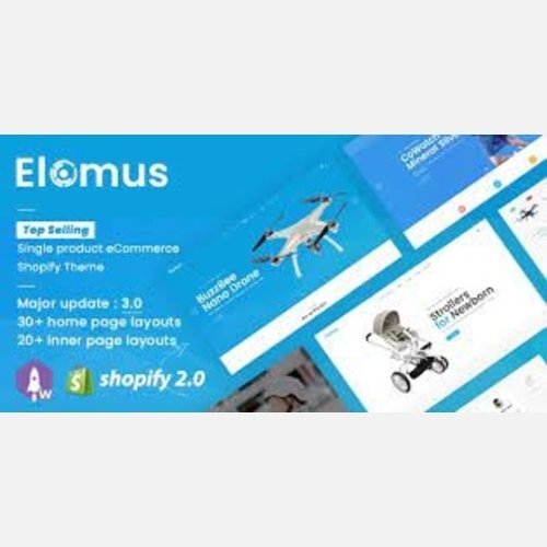 Elomus - Single Product Shop Shopify Theme