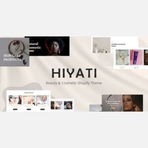Hiyati - Beauty & Cosmetics Shopify Theme