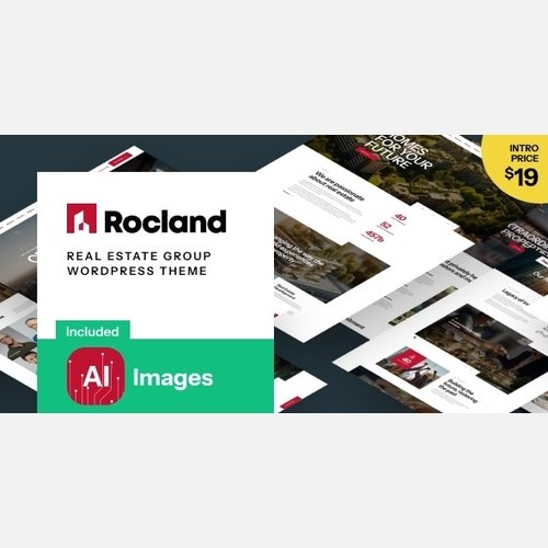 Rocland - Real Estate Group WordPress Theme