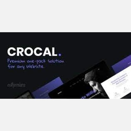 Crocal - Responsive Multi-Purpose WordPress Theme