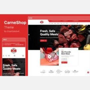 CarneShop - Butcher & Meat Shop WordPress Theme + RTL