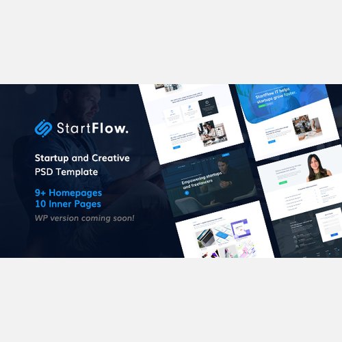 Start Flow - Startup and Creative Multipurpose WordPress Theme