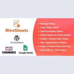 WooSheets - Manage WooCommerce Orders with Google Spreadsheet