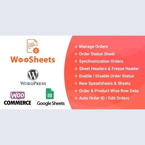 WooSheets - Manage WooCommerce Orders with Google Spreadsheet