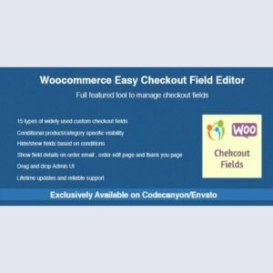 Woocommerce Easy Checkout Field Editor v2.2.0