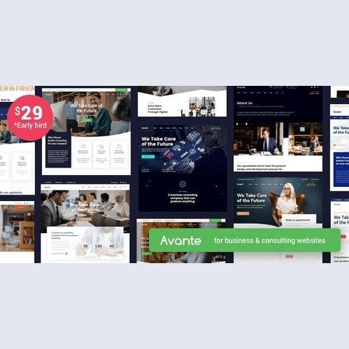 Avante - Business Consulting WordPress