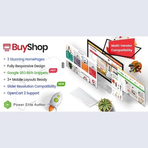 BUYSHOP - RESPONSIVE & MULTIPURPOSE OPENCART 3 THEME