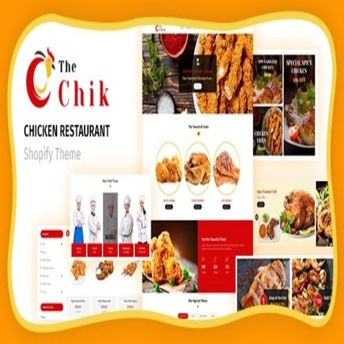 CHIK V1.1 - FOOD SHOP, RESTAURANT SHOPIFY THEME