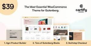 Cartify- WooCommerce Gutenberg WordPress Theme