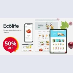 ECOLIFE V1.0 - ORGANIC, FOOD, COSMETIC & MULTIPURPOSE OPENCART THEME