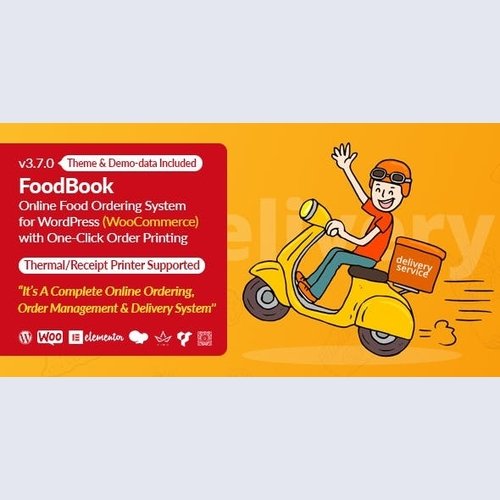 FoodBook - Online Food Ordering System for WordPress with One-Click Order Printing