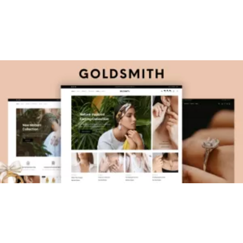 GoldSmith - Jewelry Store WooCommerce Elementor Theme