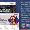 ImmiEx - Immigration law, Visa services support, Migration Agent Consulting WordPress Business Theme