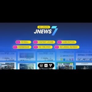 JNEWS (with license key) - WORDPRESS NEWSPAPER MAGAZINE BLOG AMP