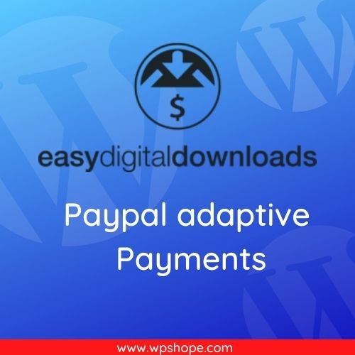 Easy Digital Downloads PayPal Adaptive Payments