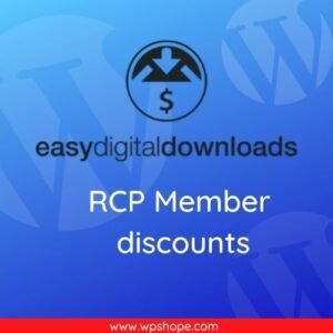 Easy Digital Downloads Restrict Content Pro Member Discounts