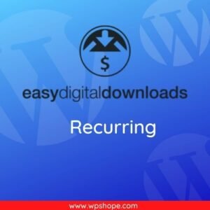 Easy Digital Downloads Recurring Payments