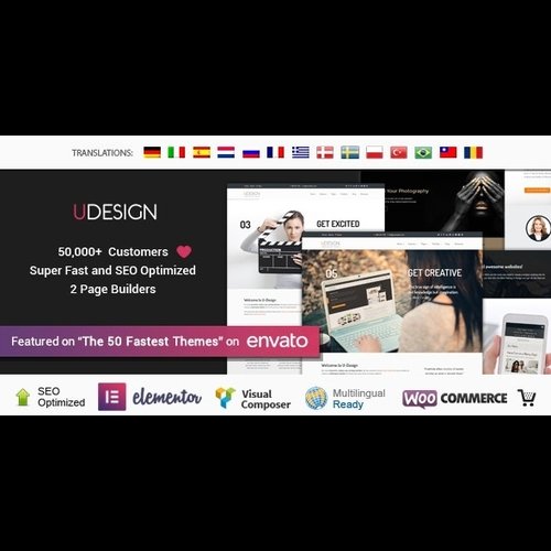 uDesign - Responsive WordPress Theme