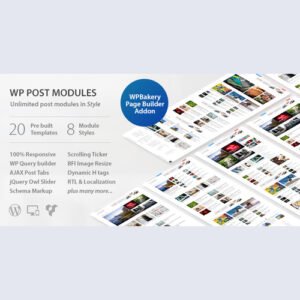 WP Post Modules for NewsPaper and Magazine Layouts v2.9.1