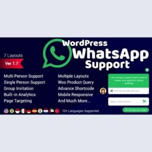 WordPress WhatsApp Support