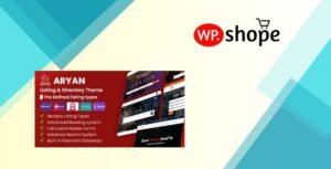 Aryan - Listing & Directory WordPress Theme
